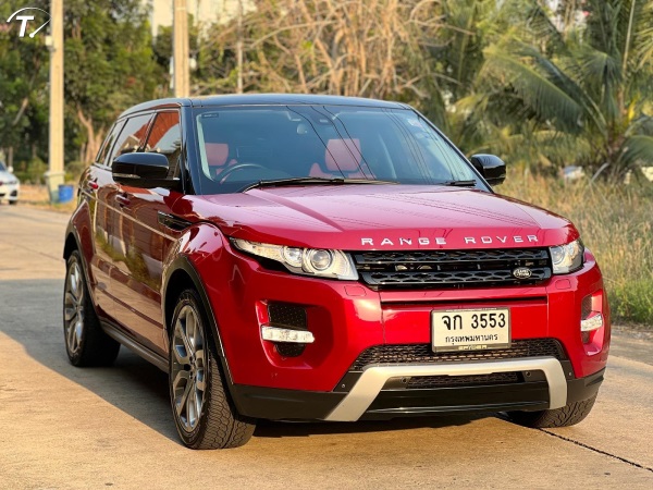 Range rover deals evoque red